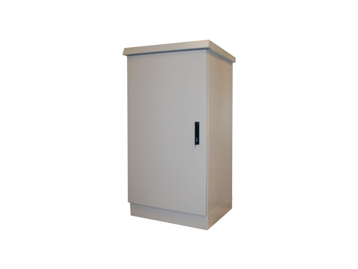 SCHROFF Outdoor Comline ECL Cabinet with Plinth, 1200H 700W 600D