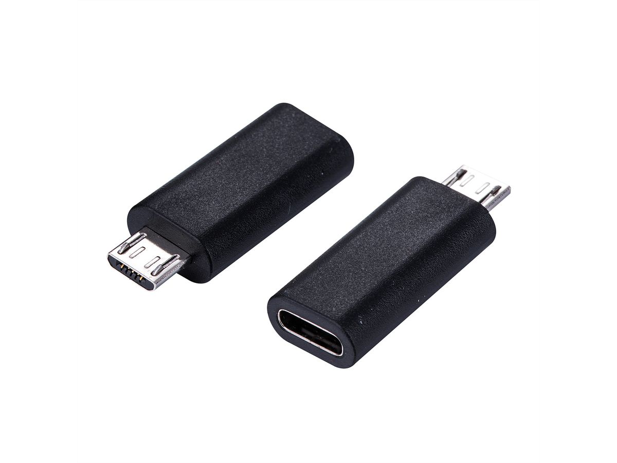 VALUE Adapter, USB 2.0, Micro B - C, M/F