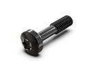 SCHROFF Collar Screw, Torx M2.5 x 12.3 mm, Steel Black, 100 pieces