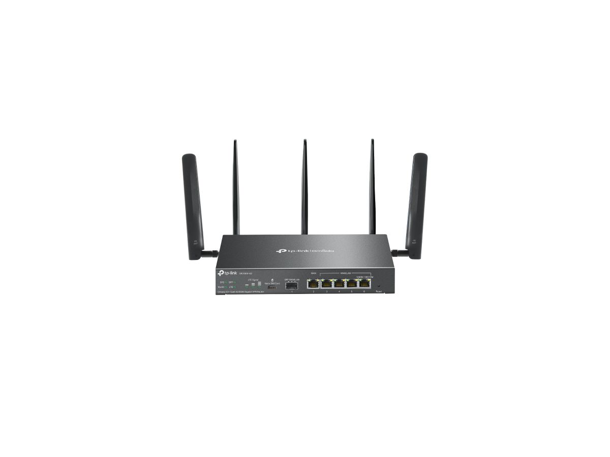TP-Link Omada 4G+ Cat6 AX3000 Gigabit VPN Router