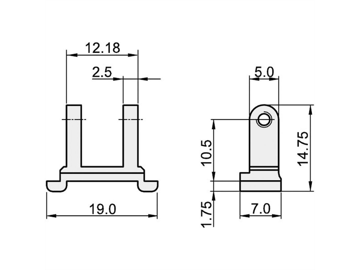 SCHROFF cilinderkopschroef, Torx, staal verzinkt, zelfborgende schroefdraad, M2,5 x 6 mm
