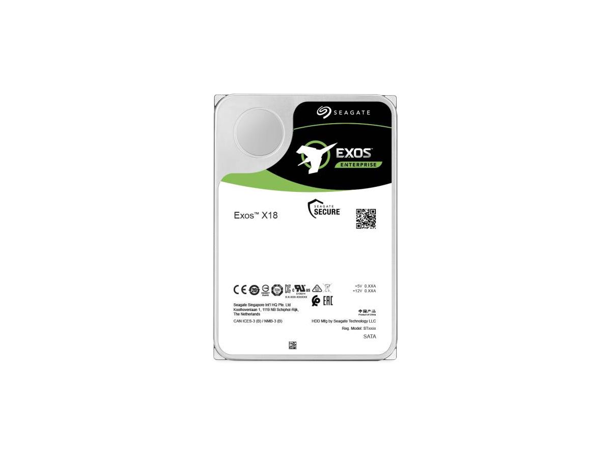 Seagate Exos X18 3.5" 16000 GB Serial ATA III