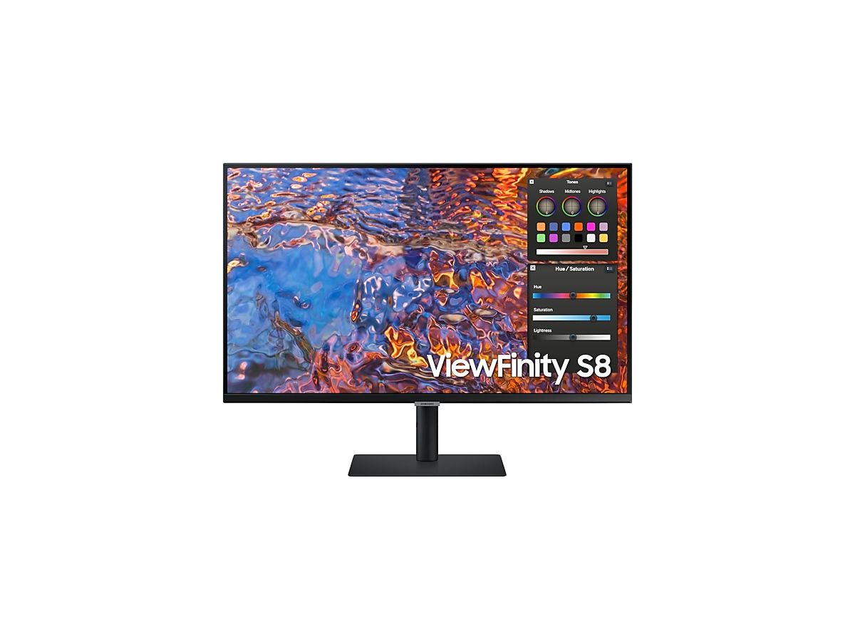 Samsung ViewFinity S80PB computer monitor 81,3 cm (32") 3840 x 2160 Pixels 4K Ultra HD LED Zwart