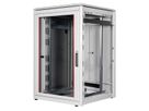 ROLINE 19-inch Network Cabinet Pro 22 U, 800x800 WxD glass door grey