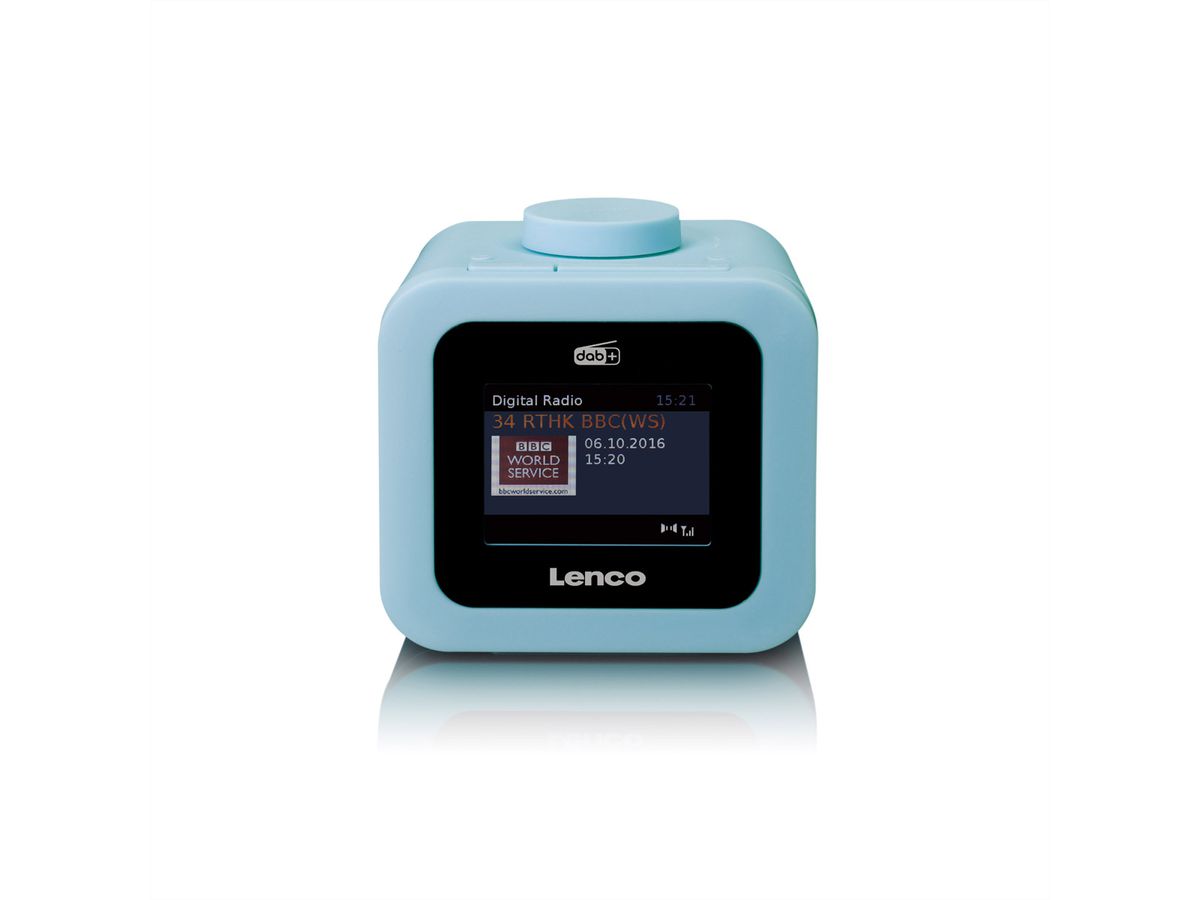 Lenco wekkerradio CR-620, DAB+, blauw
