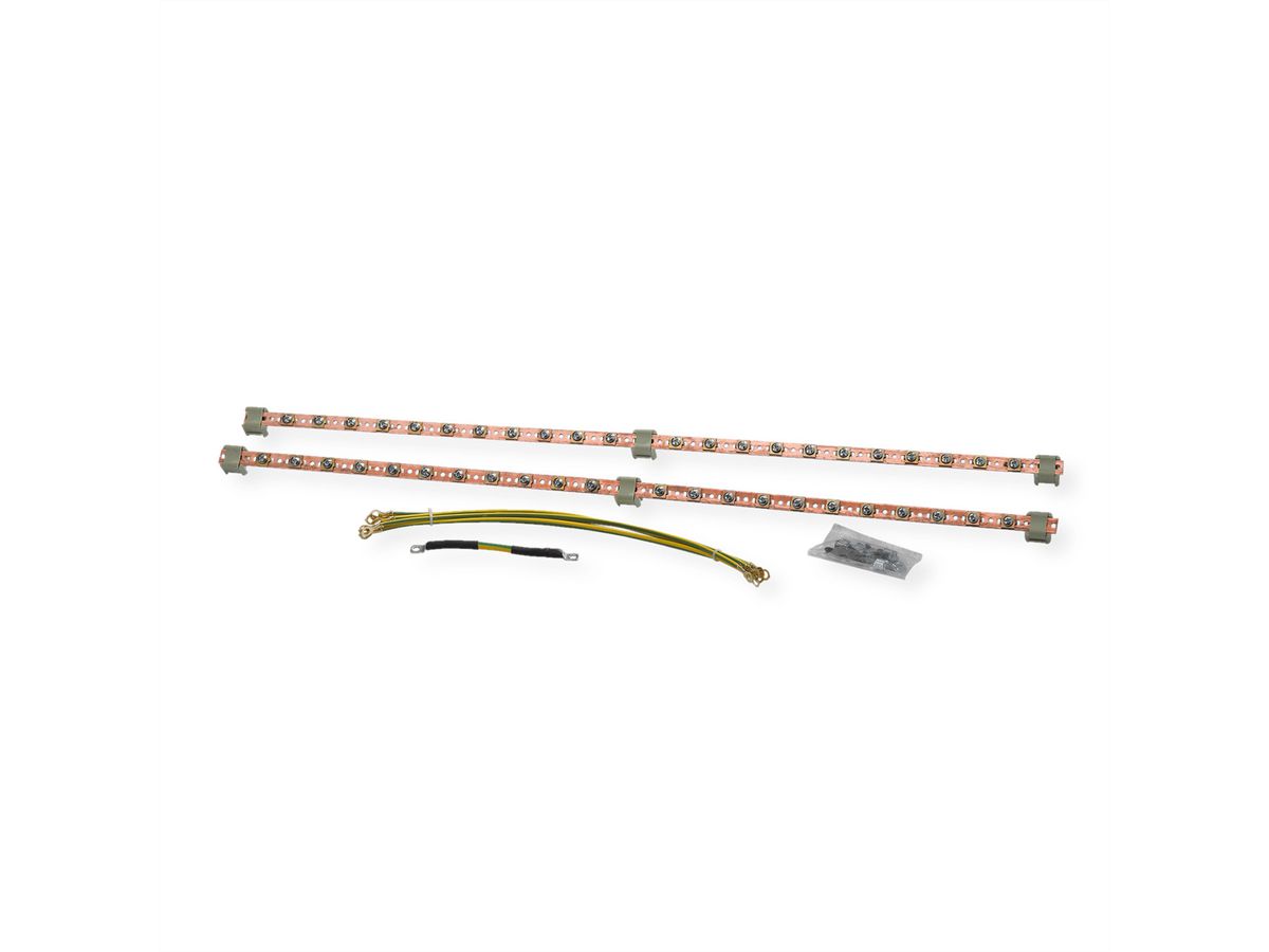 ROLINE potential equalisation rail, 820mm incl earthing cable