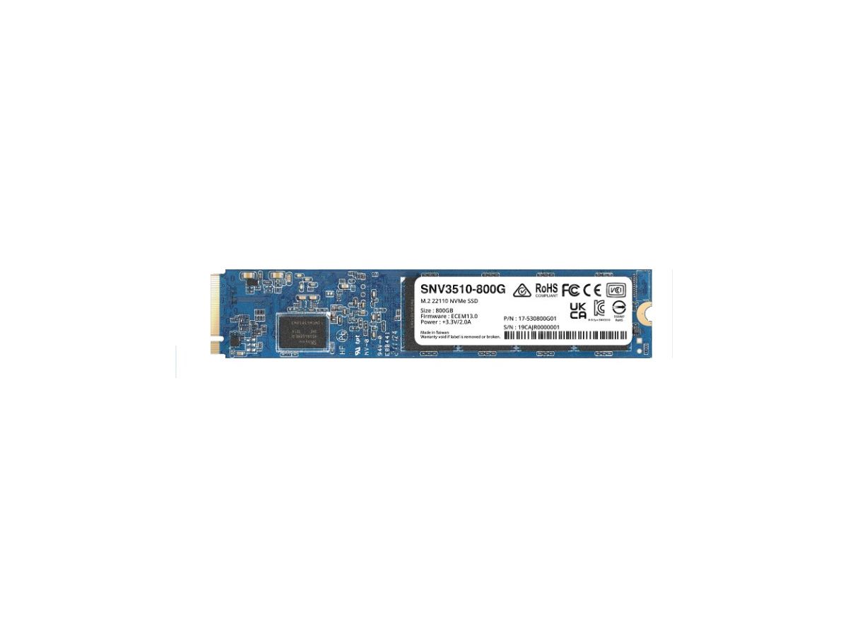 Synology SNV3510 M.2 800 GB PCI Express 3.0 NVMe