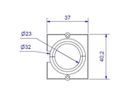 BACHMANN Custom module cable pipe VGA