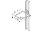 SCHROFF kabeloog voor C-rail, staal, 95 x 95 mm