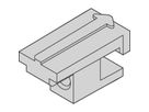 SCHROFF Frame Type Plug-In Unit Rear Panel Fastener, 50 Pairs