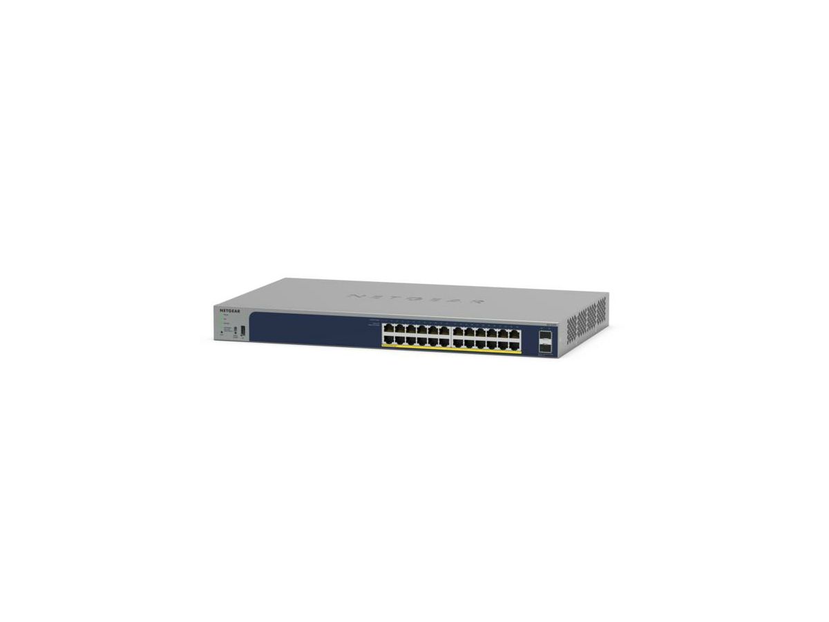 NETGEAR GS724TPv3 Managed L2 Gigabit Ethernet (10/100/1000) Power over Ethernet (PoE) Grey