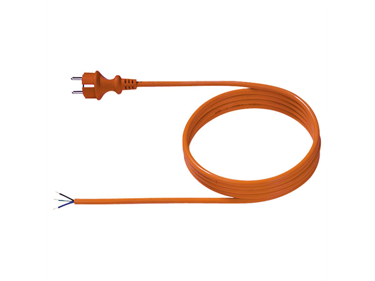 BACHMANN neoprene supply cable 3G1.00 5m, H07BQ-F 3G1.0 orange 32/AEH