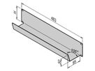 SCHROFF 19" front panel with cable tray - CABLE TRAY 19" 1U 95T