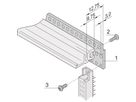 SCHROFF Z-rail voor stekker, EN 60603-2, 4 HP
