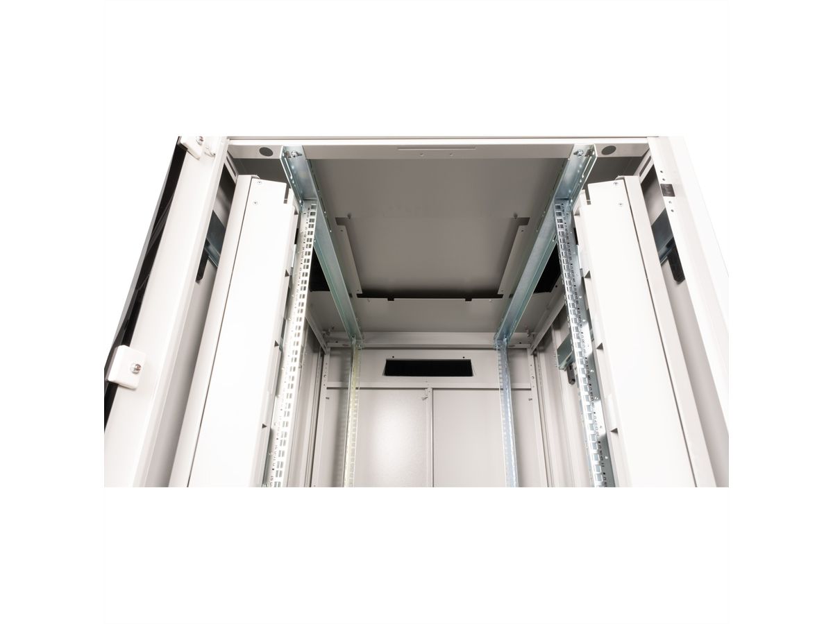 ROLINE 19-inch network cabinet Pro 26 U, 800x1000 WxD glass door grey