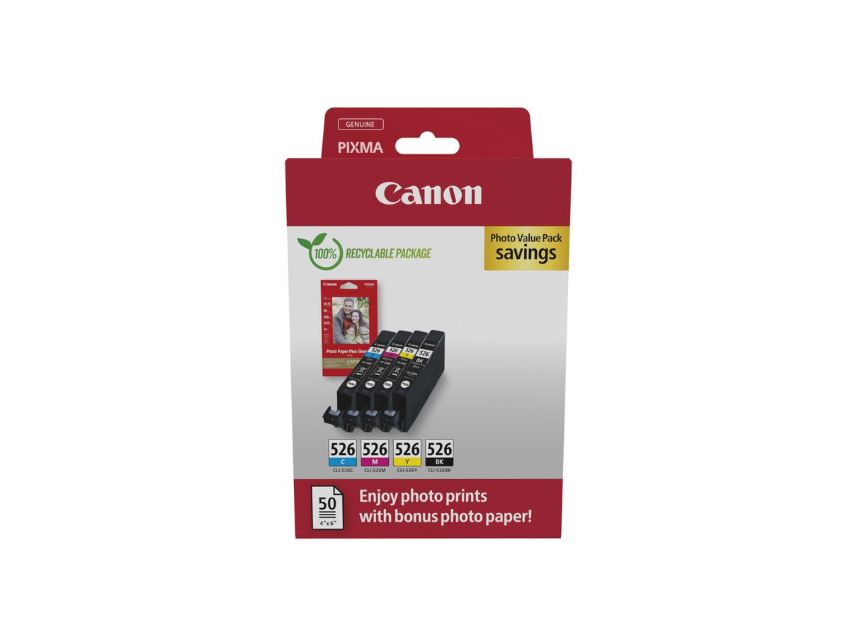Canon 4540B019 ink cartridge 4 pc(s) Original Black, Cyan, Magenta, Yellow