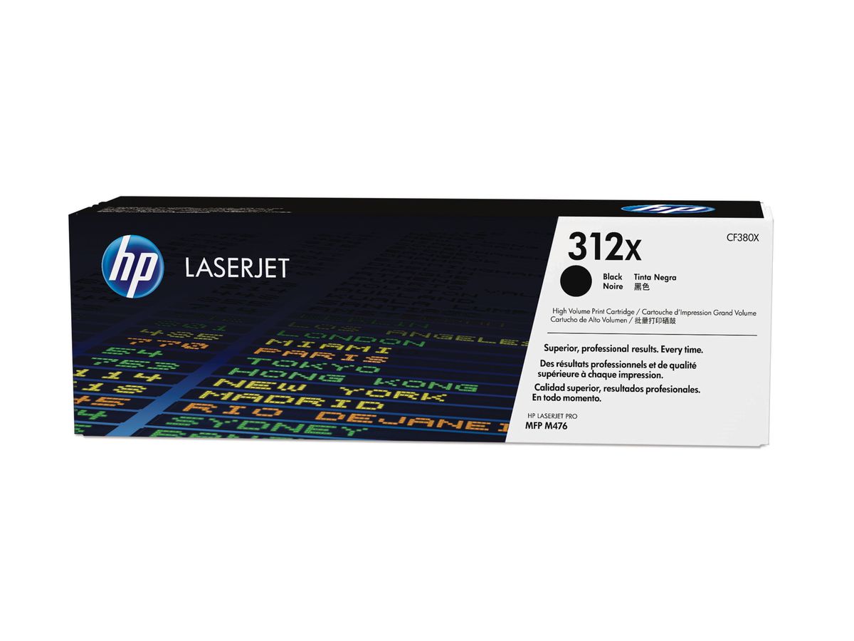 HP 312X High Yield Black LaserJet Toner Cartridge