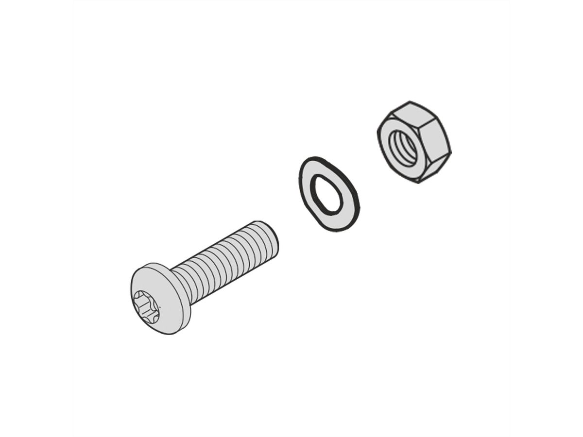 SCHROFF Assembly Kit for 1 AC or DC Replacement Fan