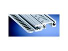 SCHROFF horizontale rail, voor Type H-LD, zwaar, lange lip, voor IEEE toepassing, 1000 mm